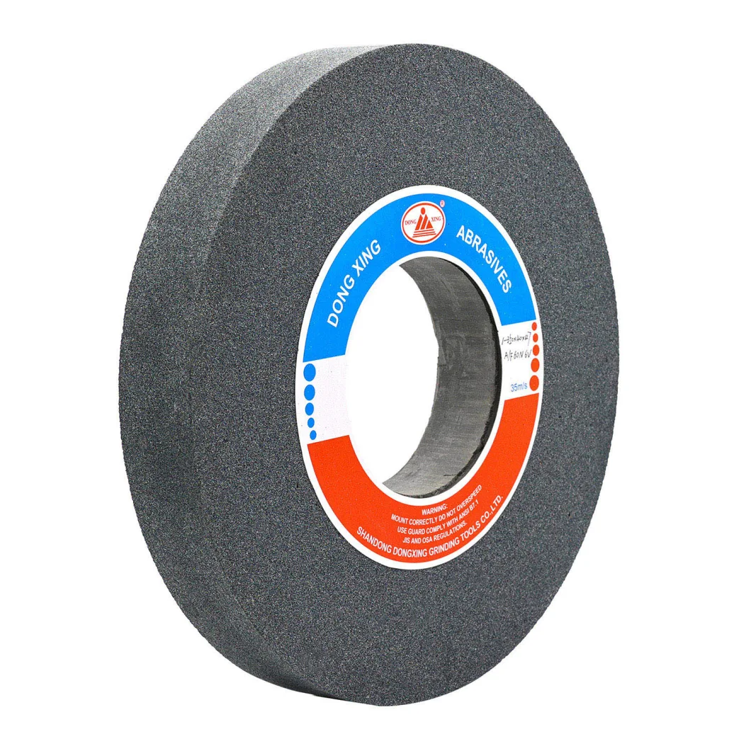 Abrasive Vitrified Ceramic Stone Aluminum Oxide Corundum Green Silicon Carbide Centerless Crankshaft Surface Bench Grinding Wheel for Cast Iron