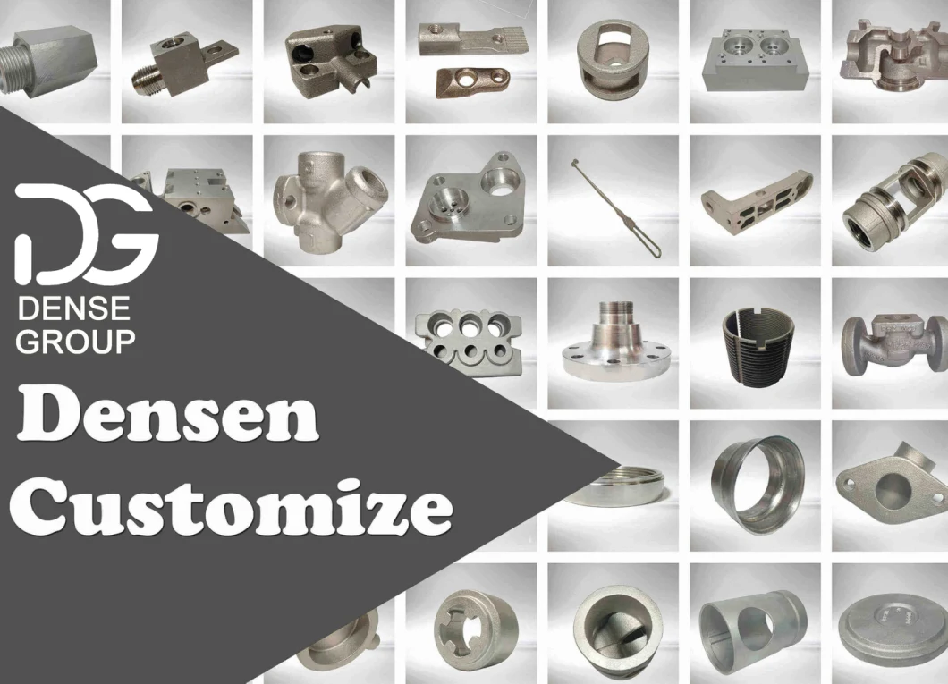 Densen Customize The Sand Casting Industry Cast Steel and Iron Wheels