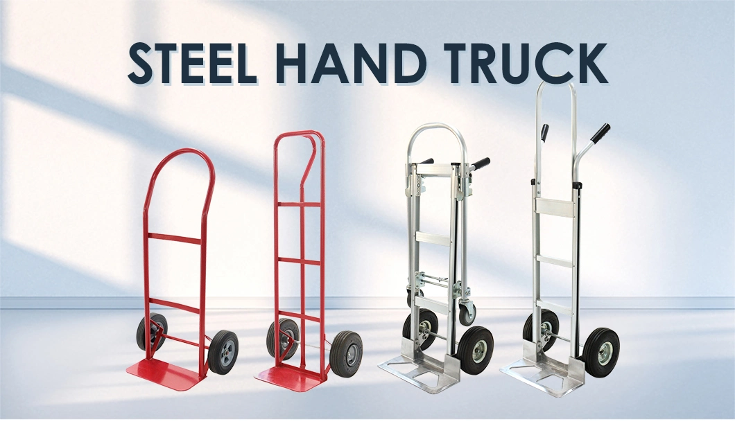 OEM Heavy Duty Capacity Steel Aluminum Alloy 2-in-1 Foldable Convertible Platform Truck /Hand Truck /Hand Trolley