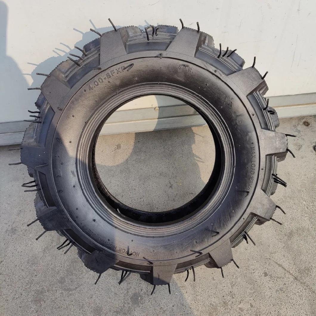 Pneumatic Agricultural Tyre 4.00-8 Rubber Wheel